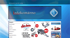 Desktop Screenshot of infokomarno.sk